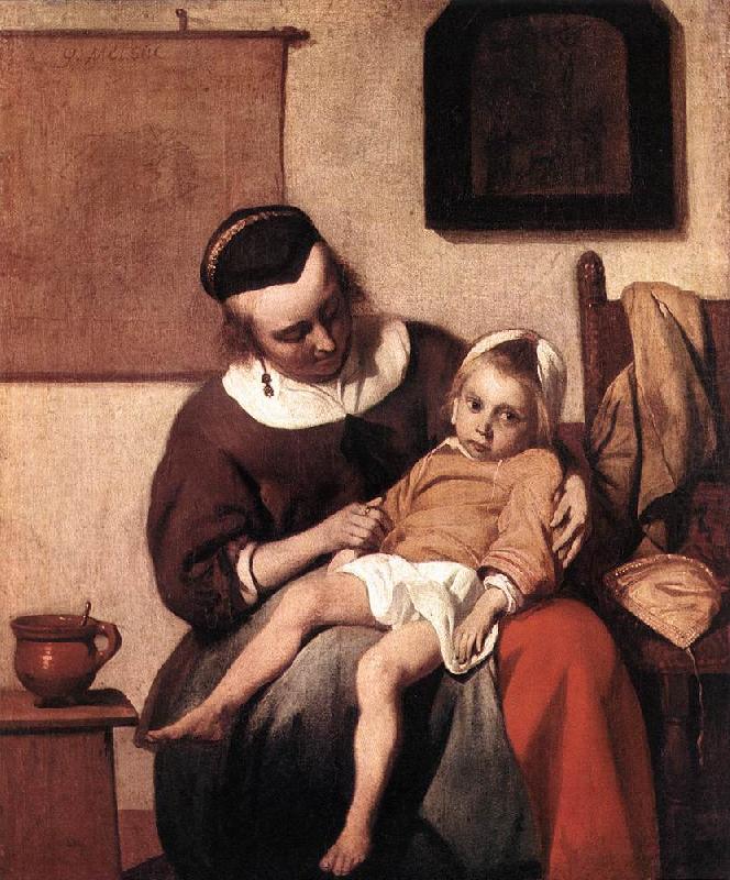 The Sick Child af, METSU, Gabriel